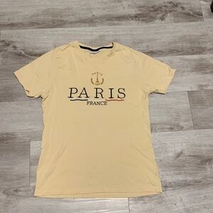 Never Worn Men’s Large Paris Embroidered Tee (bought in Paris)